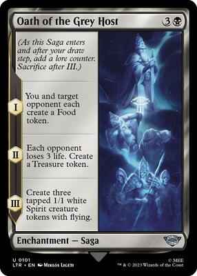 Magic: The Gathering - Universes Beyond: The Lord of the Rings: Tales of Middle-earth - Oath of the Grey Host - Uncommon - Normal