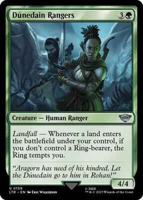 Magic: The Gathering - Universes Beyond: The Lord of the Rings: Tales of Middle-earth - Dunedain Rangers - Uncommon - Normal