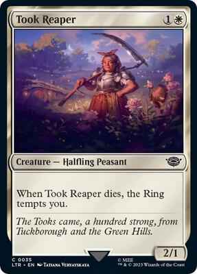 Magic: The Gathering - Universes Beyond: The Lord of the Rings: Tales of Middle-earth - Took Reaper - Common - Normal