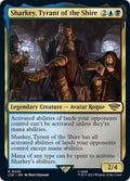Magic: The Gathering - Universes Beyond: The Lord of the Rings: Tales of Middle-earth - Sharkey, Tyrant of the Shire - Rare - Normal