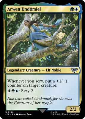 Magic: The Gathering - Universes Beyond: The Lord of the Rings: Tales of Middle-earth - Arwen Undomiel - Uncommon - Normal