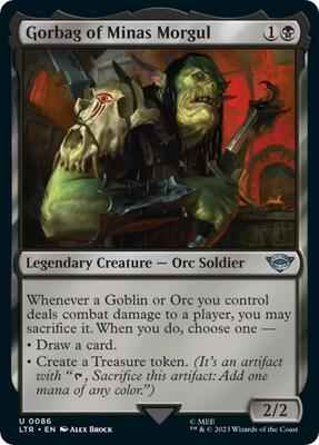 Magic: The Gathering - Universes Beyond: The Lord of the Rings: Tales of Middle-earth - Gorbag of Minas Morgul - Uncommon - Normal