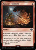 Magic: The Gathering - Universes Beyond: The Lord of the Rings: Tales of Middle-earth - Ranger's Firebrand - Uncommon - Normal