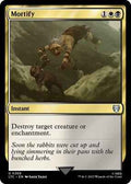 Magic: The Gathering - Commander: The Lord of the Rings: Tales of Middle-earth - Mortify - Uncommon - Normal