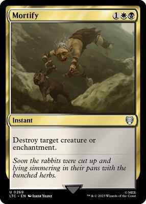 Magic: The Gathering - Commander: The Lord of the Rings: Tales of Middle-earth - Mortify - Uncommon - Normal