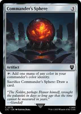Magic: The Gathering - Commander: The Lord of the Rings: Tales of Middle-earth - Commander's Sphere - Common - Normal