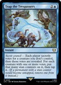 Magic: The Gathering - Commander: The Lord of the Rings: Tales of Middle-earth - Trap the Trespassers - Rare - Normal