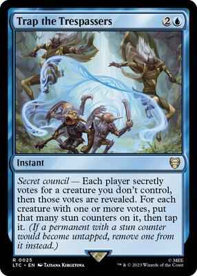 Magic: The Gathering - Commander: The Lord of the Rings: Tales of Middle-earth - Trap the Trespassers - Rare - Normal