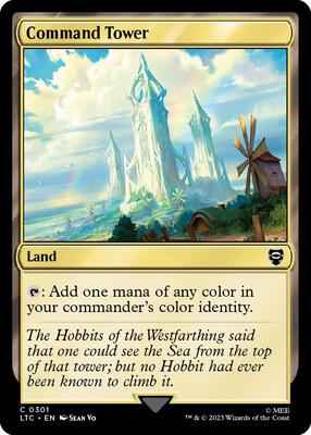 Magic: The Gathering - Commander: The Lord of the Rings: Tales of Middle-earth - Command Tower - Common - Normal