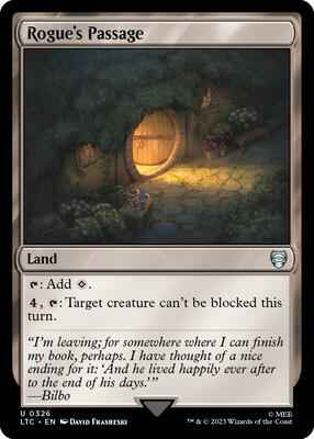 Magic: The Gathering - Commander: The Lord of the Rings: Tales of Middle-earth - Rogue's Passage - Uncommon - Normal