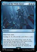 Magic: The Gathering - Commander: The Lord of the Rings: Tales of Middle-earth - Boon of the Wish-Giver - Uncommon - Normal