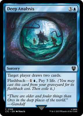 Magic: The Gathering - Commander: The Lord of the Rings: Tales of Middle-earth - Deep Analysis - Common - Normal