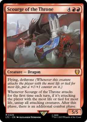 Magic: The Gathering - Commander: The Lord of the Rings: Tales of Middle-earth - Scourge of the Throne - Mythic - Normal