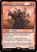 Magic: The Gathering - Commander: The Lord of the Rings: Tales of Middle-earth - Siege-Gang Commander - Rare - Normal