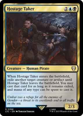 Magic: The Gathering - Commander: The Lord of the Rings: Tales of Middle-earth - Hostage Taker - Rare - Normal