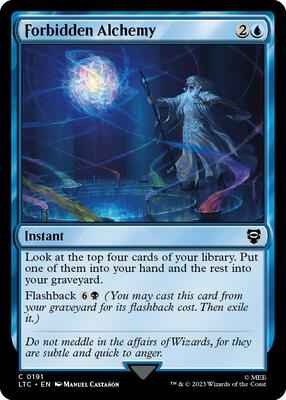 Magic: The Gathering - Commander: The Lord of the Rings: Tales of Middle-earth - Forbidden Alchemy - Common - Normal