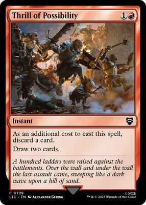 Magic: The Gathering - Commander: The Lord of the Rings: Tales of Middle-earth - Thrill of Possibility - Common - Normal