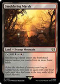 Magic: The Gathering - Commander: The Lord of the Rings: Tales of Middle-earth - Smoldering Marsh - Rare - Normal