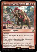 Magic: The Gathering - Commander: The Lord of the Rings: Tales of Middle-earth - Rampaging War Mammoth - Rare - Normal