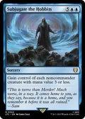 Magic: The Gathering - Commander: The Lord of the Rings: Tales of Middle-earth - Subjugate the Hobbits - Rare - Normal