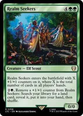 Magic: The Gathering - Commander: The Lord of the Rings: Tales of Middle-earth - Realm Seekers - Rare - Normal