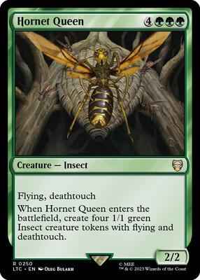 Magic: The Gathering - Commander: The Lord of the Rings: Tales of Middle-earth - Hornet Queen - Rare - Normal