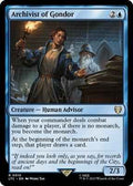 Magic: The Gathering - Commander: The Lord of the Rings: Tales of Middle-earth - Archivist of Gondor - Rare - Normal