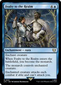 Magic: The Gathering - Commander: The Lord of the Rings: Tales of Middle-earth - Fealty to the Realm - Rare - Normal