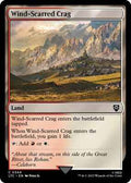 Magic: The Gathering - Commander: The Lord of the Rings: Tales of Middle-earth - Wind-Scarred Crag - Common - Normal