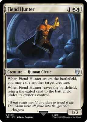 Magic: The Gathering - Commander: The Lord of the Rings: Tales of Middle-earth - Fiend Hunter - Uncommon - Normal