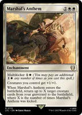 Magic: The Gathering - Commander: The Lord of the Rings: Tales of Middle-earth - Marshal's Anthem - Rare - Normal
