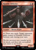 Magic: The Gathering - Commander: The Lord of the Rings: Tales of Middle-earth - Humble Defector - Uncommon - Normal