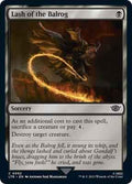 Magic: The Gathering - Universes Beyond: The Lord of the Rings: Tales of Middle-earth - Lash of the Balrog - Common - Normal
