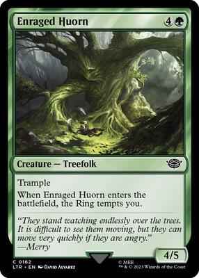 Magic: The Gathering - Universes Beyond: The Lord of the Rings: Tales of Middle-earth - Enraged Huorn - Common - Normal