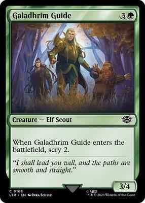 Magic: The Gathering - Universes Beyond: The Lord of the Rings: Tales of Middle-earth - Galadhrim Guide - Common - Normal