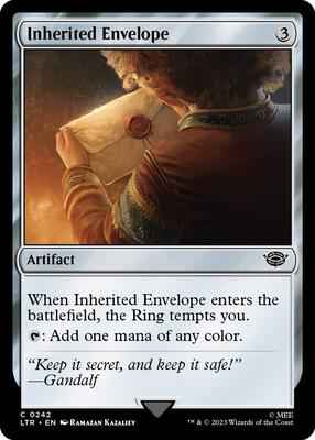 Magic: The Gathering - Universes Beyond: The Lord of the Rings: Tales of Middle-earth - Inherited Envelope - Common - Normal