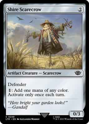 Magic: The Gathering - Universes Beyond: The Lord of the Rings: Tales of Middle-earth - Shire Scarecrow - Common - Normal
