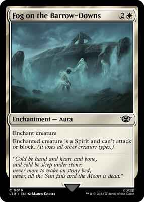 Magic: The Gathering - Universes Beyond: The Lord of the Rings: Tales of Middle-earth - Fog on the Barrow-Downs - Common - Normal