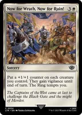 Magic: The Gathering - Universes Beyond: The Lord of the Rings: Tales of Middle-earth - Now for Wrath, Now for Ruin! - Common - Normal