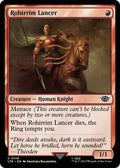 Magic: The Gathering - Universes Beyond: The Lord of the Rings: Tales of Middle-earth - Rohirrim Lancer - Common - Normal