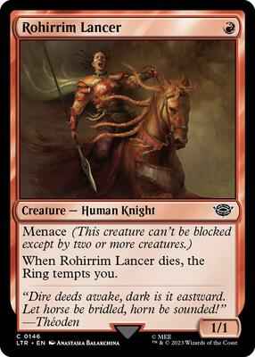 Magic: The Gathering - Universes Beyond: The Lord of the Rings: Tales of Middle-earth - Rohirrim Lancer - Common - Normal
