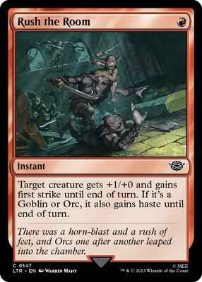 Magic: The Gathering - Universes Beyond: The Lord of the Rings: Tales of Middle-earth - Rush the Room - Common - Normal