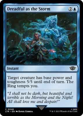 Magic: The Gathering - Universes Beyond: The Lord of the Rings: Tales of Middle-earth - Dreadful as the Storm - Common - Normal