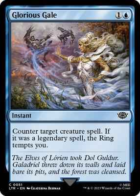 Magic: The Gathering - Universes Beyond: The Lord of the Rings: Tales of Middle-earth - Glorious Gale - Common - Normal