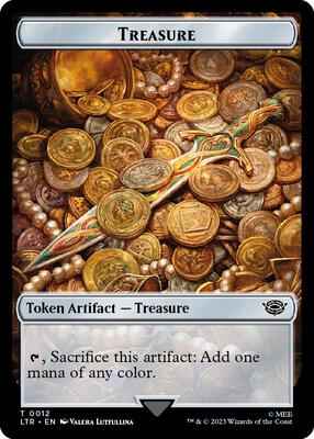Magic: The Gathering - Universes Beyond: The Lord of the Rings: Tales of Middle-earth - Treasure Token - Token - Normal