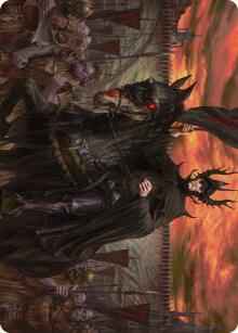 Magic: The Gathering - Art Series: Universes Beyond: The Lord of the Rings: Tales of Middle-earth - The Mouth of Sauron Art Card - Special - Normal