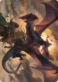 Magic: The Gathering - Art Series: Universes Beyond: The Lord of the Rings: Tales of Middle-earth - Witch-king, Bringer of Ruin Art Card - Special - Normal