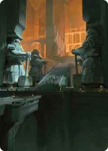 Magic: The Gathering - Art Series: Universes Beyond: The Lord of the Rings: Tales of Middle-earth - Mines of Moria Art Card - Special - Normal