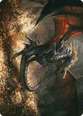 Magic: The Gathering - Art Series: Universes Beyond: The Lord of the Rings: Tales of Middle-earth - Cavern-Hoard Dragon Art Card - Special - Normal