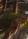 Magic: The Gathering - Art Series: Universes Beyond: The Lord of the Rings: Tales of Middle-earth - Treebeard, Gracious Host Art Card - Special - Normal